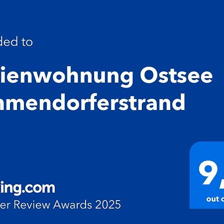 Ferienwohnung Ostsee Timmendorferstrand Тимендорфер Странд Екстериор снимка
