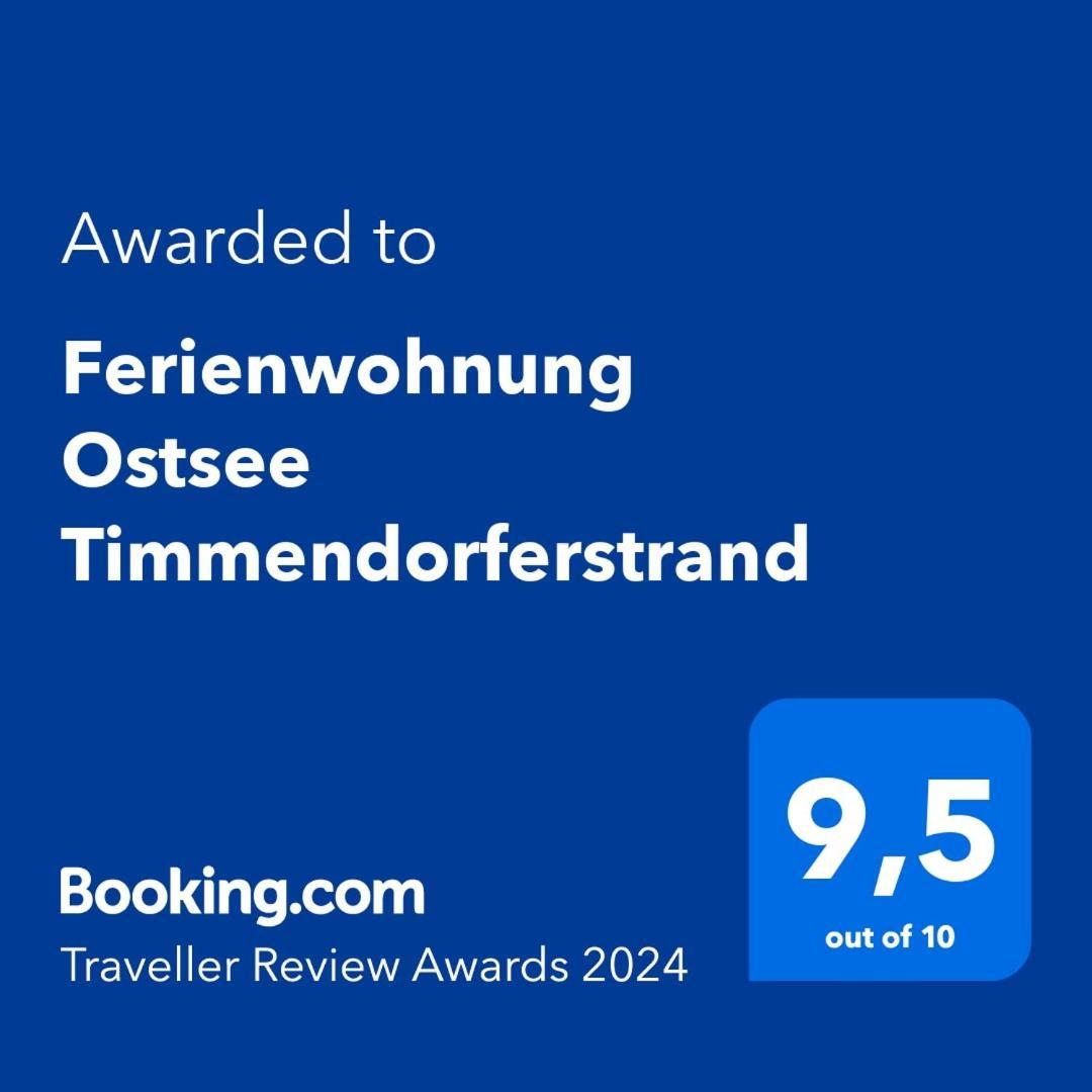 Ferienwohnung Ostsee Timmendorferstrand Тимендорфер Странд Екстериор снимка